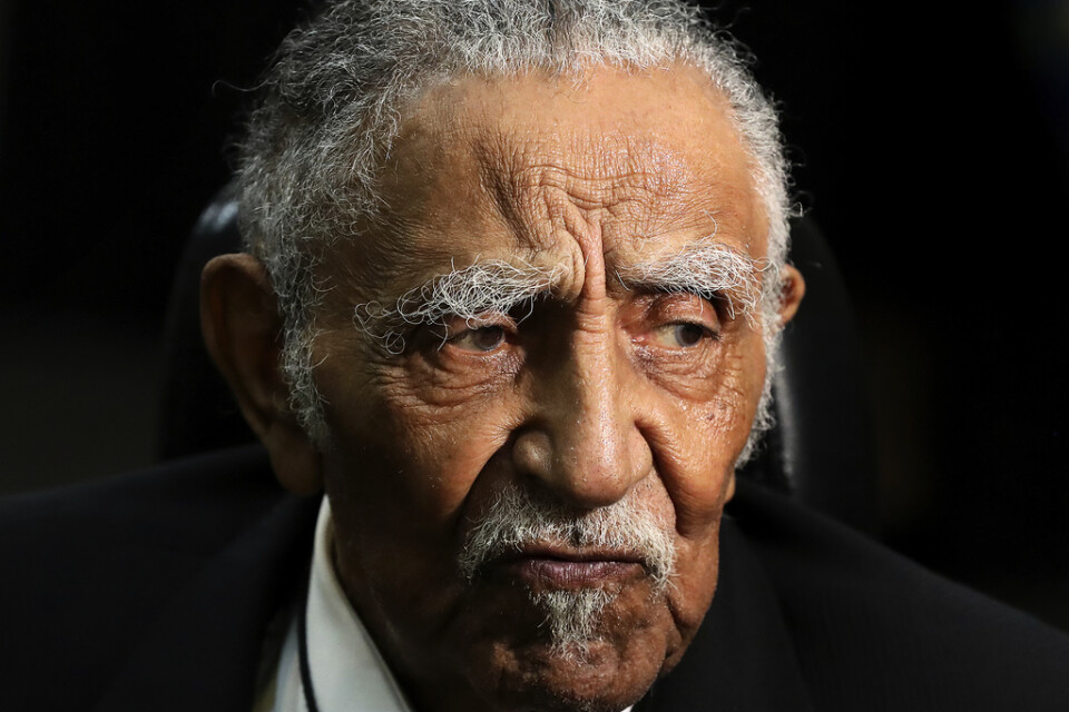 Joseph Lowery på sin 96:e födelsedag. Arkivbild.