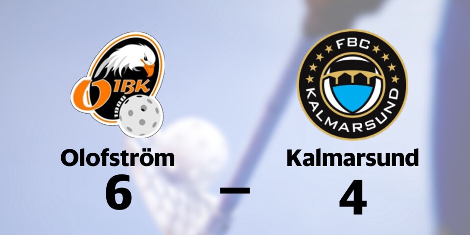 Olofström vann mot Kalmarsund