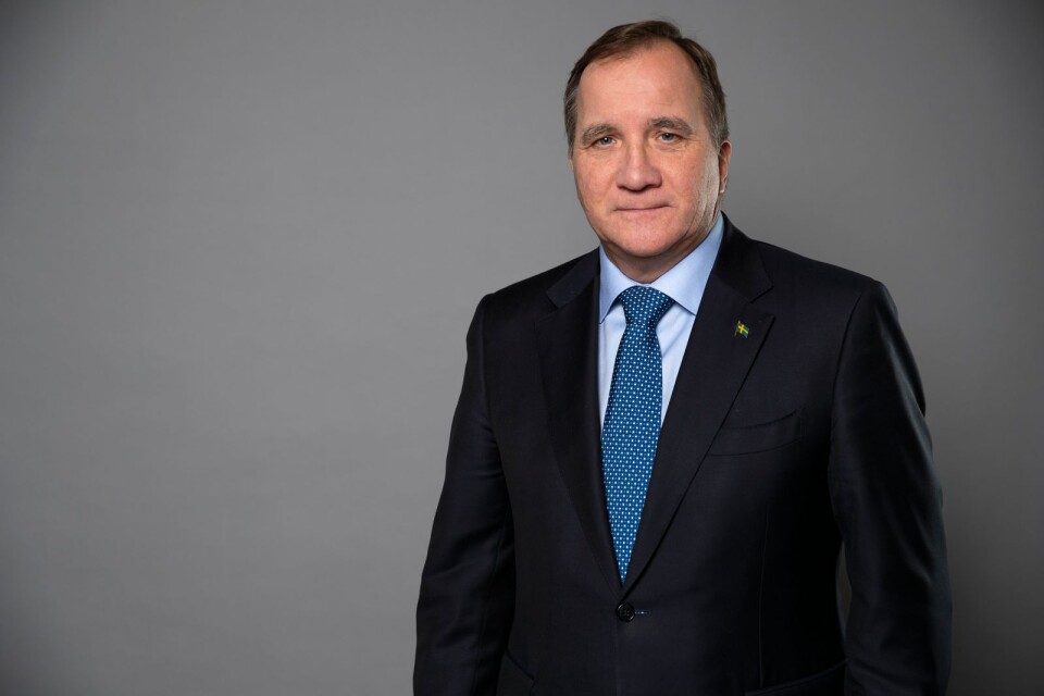 Statsminister Stefan Löfven Statsrådsberedningen