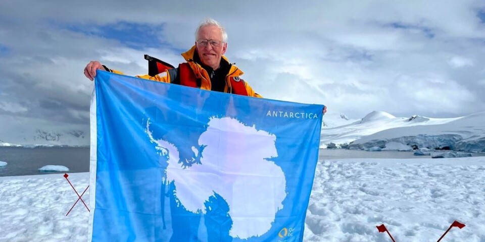Peter Nilsson från sydöstra Öland besökte det istäckta Antarktis, en dröm som gick i uppfyllelse.