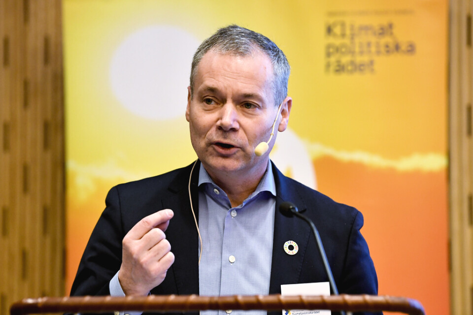 Johan Kuylenstierna, ordförande för Klimatpolitiska rådet. Arkivbild.
