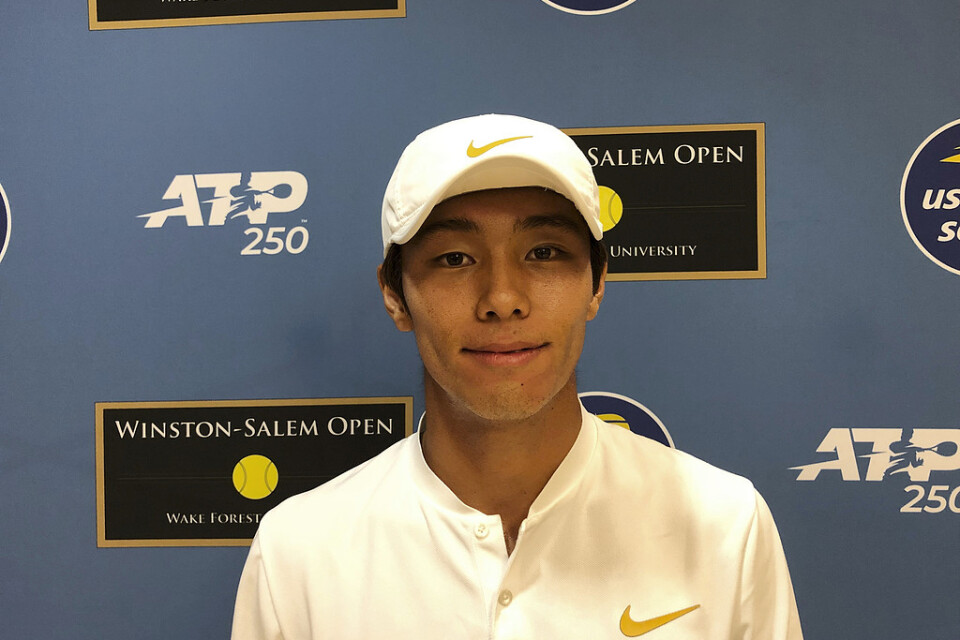 Lee Duck-Hee har skrivit tennishistoria. Sydkoreanens seger över Henri Laaksonen, Schweiz, i ATP-turneringen i Winston-Salem innebar att han blev förste döve spelare att vinna på ATP-touren. Arkivbild.