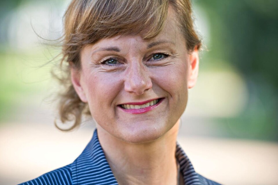 Riksdagsledamoten Annicka Engblom (M) från Karlskrona.
