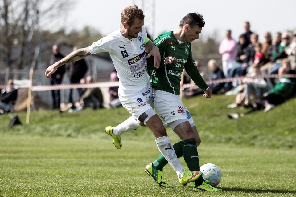 Burim Rexhepi blev segerskytt mot IFK Berga. Foto: Jörgen Johansson