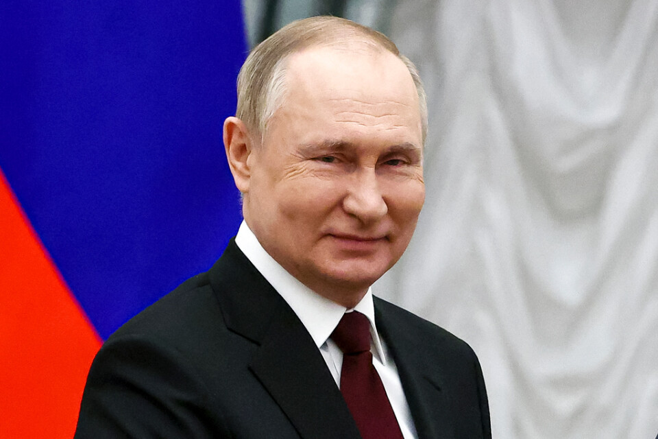 Rysslands president Vladimir Putin innan han åkte iväg till Peking för OS-invigning och presidentsamtal.