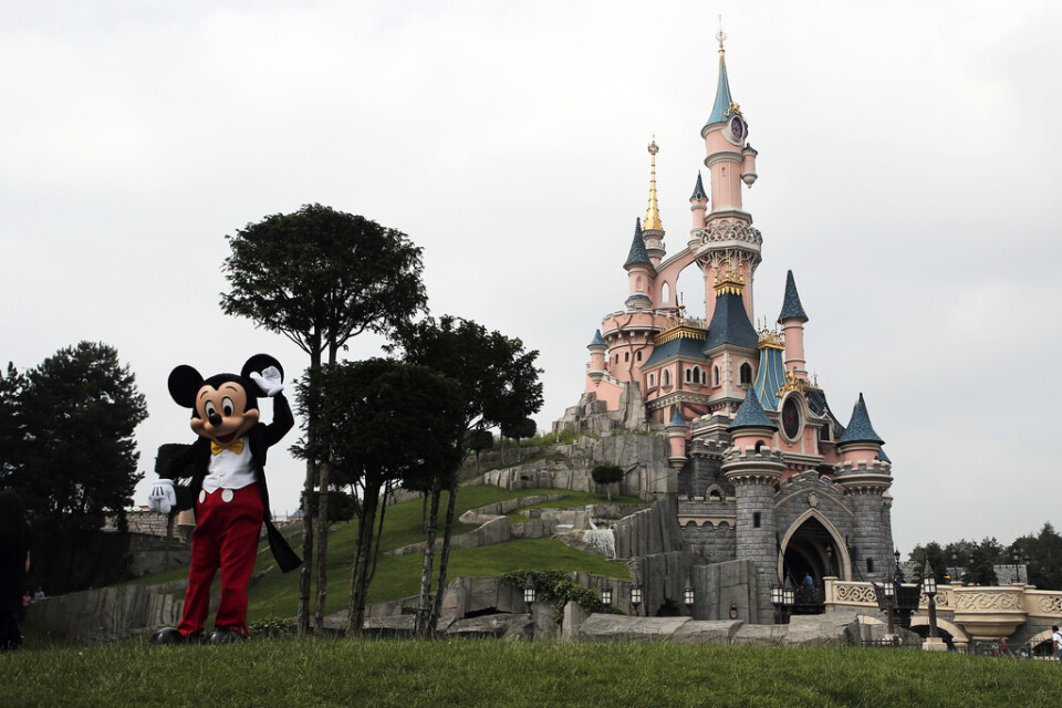 EU-parlamentariker och deras medarbetare fick en åktur till Disneyland av misstag. Arkivbild.
