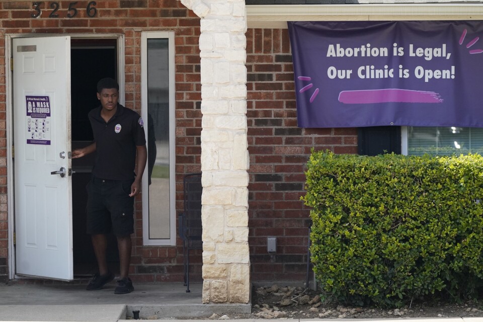 Justitiedepartementet vill inte se några attacker mot abortkliniker i Texas. Arkivbild.