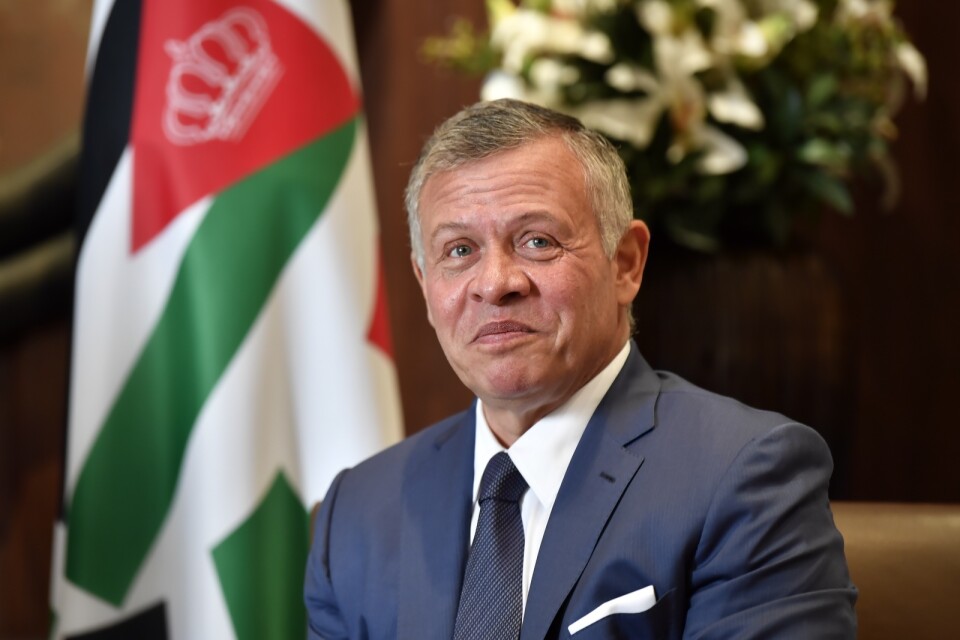 Jordaniens kung Abdullah. Arkivbild.
