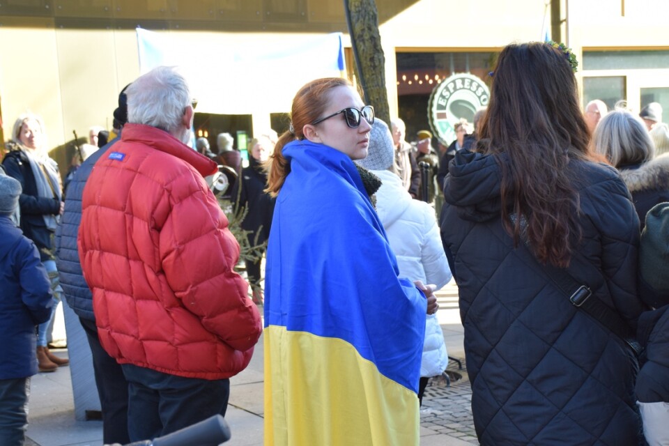 Tania Liakhovych var en deltagarna i manifestationen.