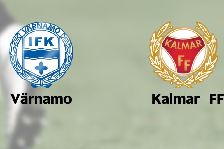 Näst sista matchen för Värnamo som tar emot Kalmar FF på Ljusseveka, Värnamo