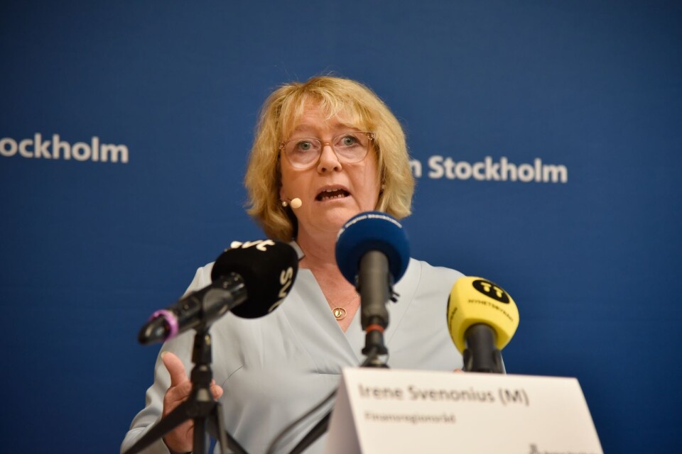 Mönsteråsbördiga finansregionrådet Iréne Svenonius (M) ber att staten står för stockholmarnas betalningar i utjämningssystemet nu.