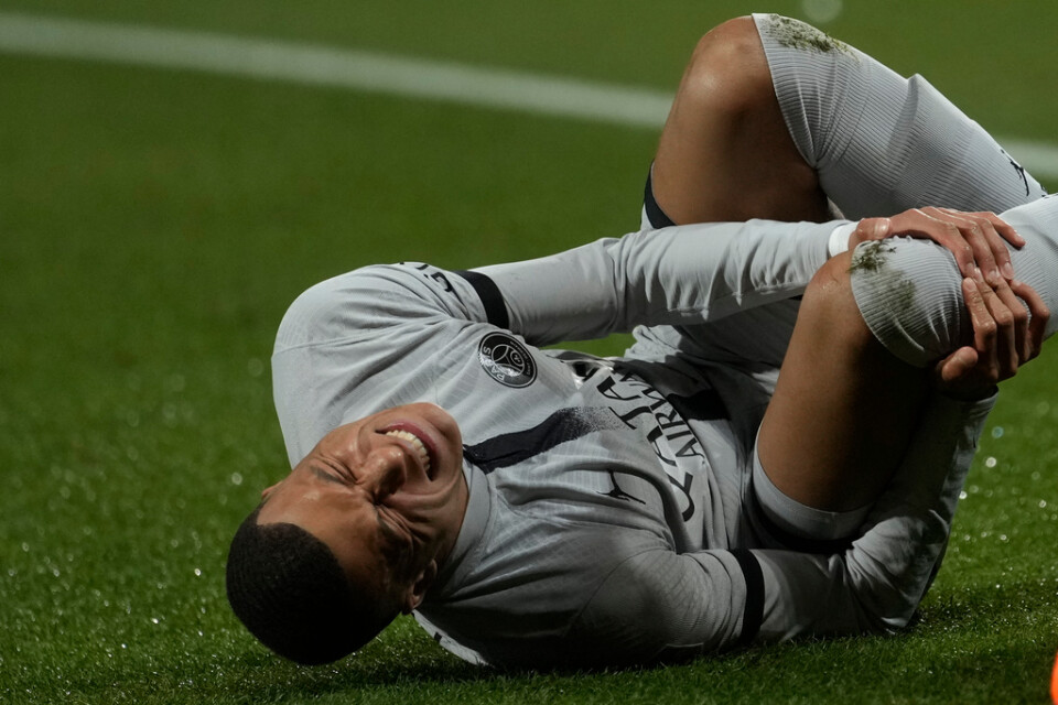 Kylian Mbappé hade en tung och skadedrabbad kväll i Montpellier i går, onsdag. Nu missar han flera PSG-matcher.