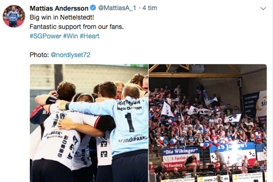 Från Mattias Anderssons twitterkonto.