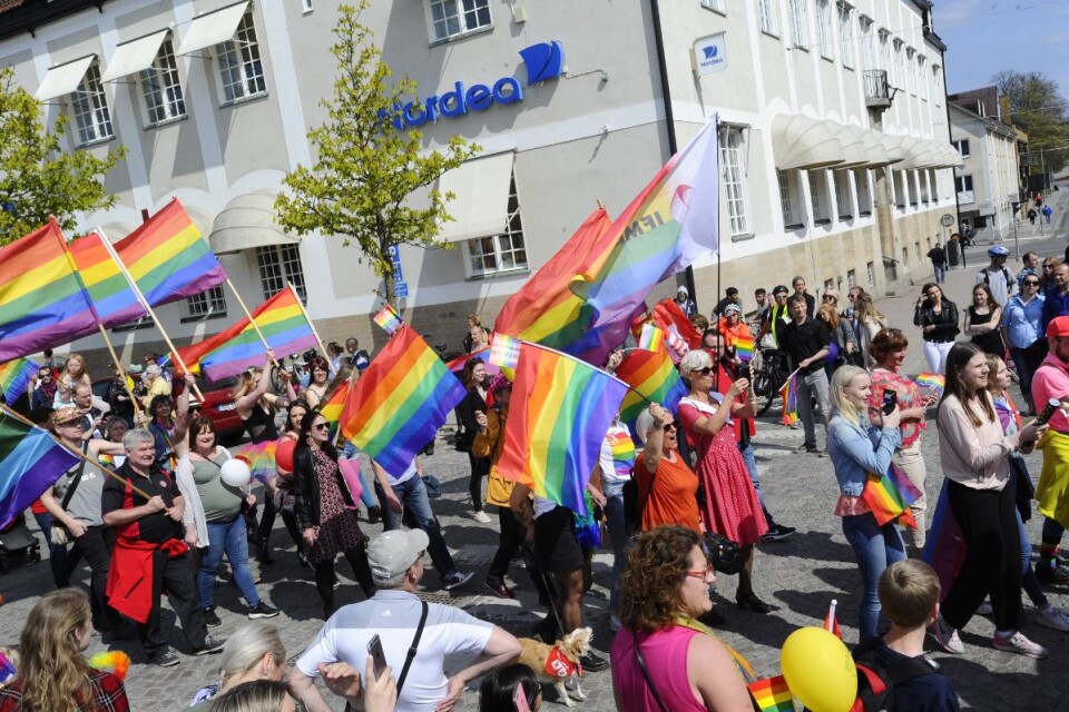 Växjö Pride, arkivbild.
