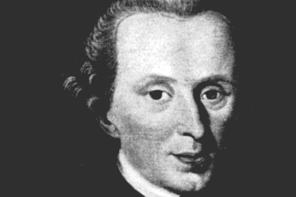 Den tyske filosofen Immanuel Kant (1724-1804).