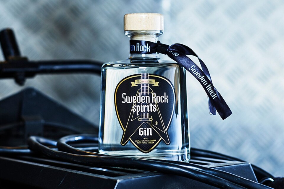 Sweden Rock Spirits Distilled Gin Foto: Brands for fans