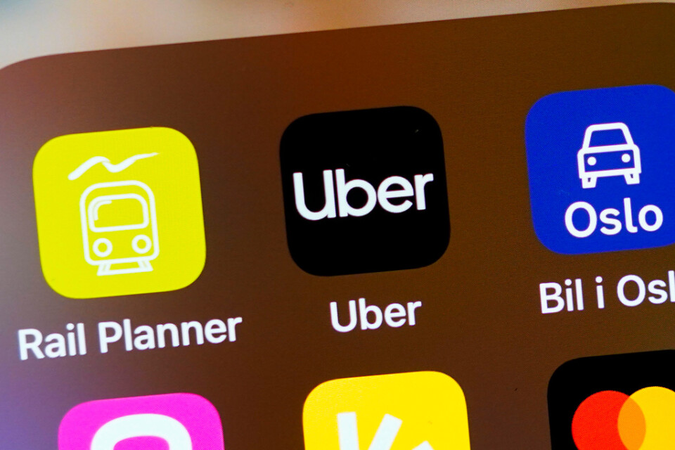 Taxitjänsten Uber ser bättre tider. Arkivbild.