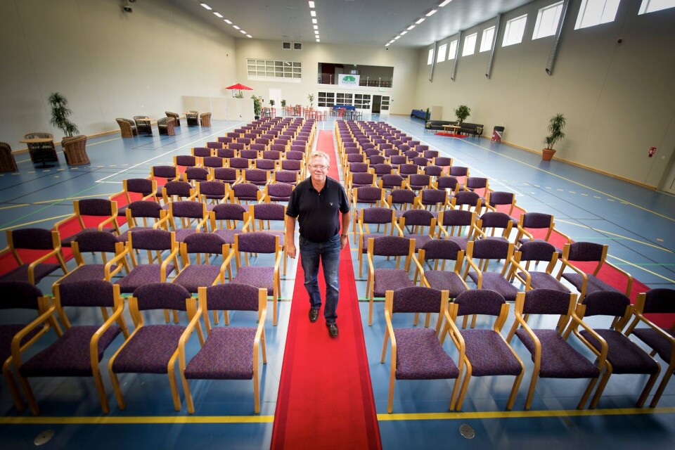 Sölvesborgsgalan den 23 mars kommer att arrangeras i Valjevikens idrottshall där intendent Jan Karlsson har plats för 500 sittande gäster.