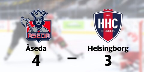 Åseda vann mot Helsingborg