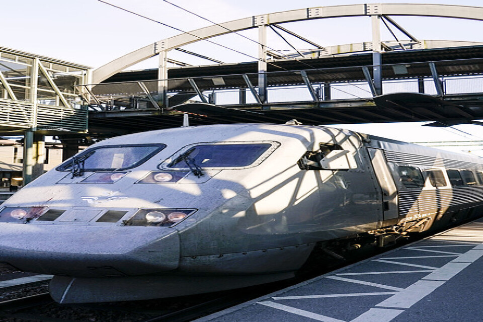 SJ:s X2000-tåg med nummer 550. Arkivbild.