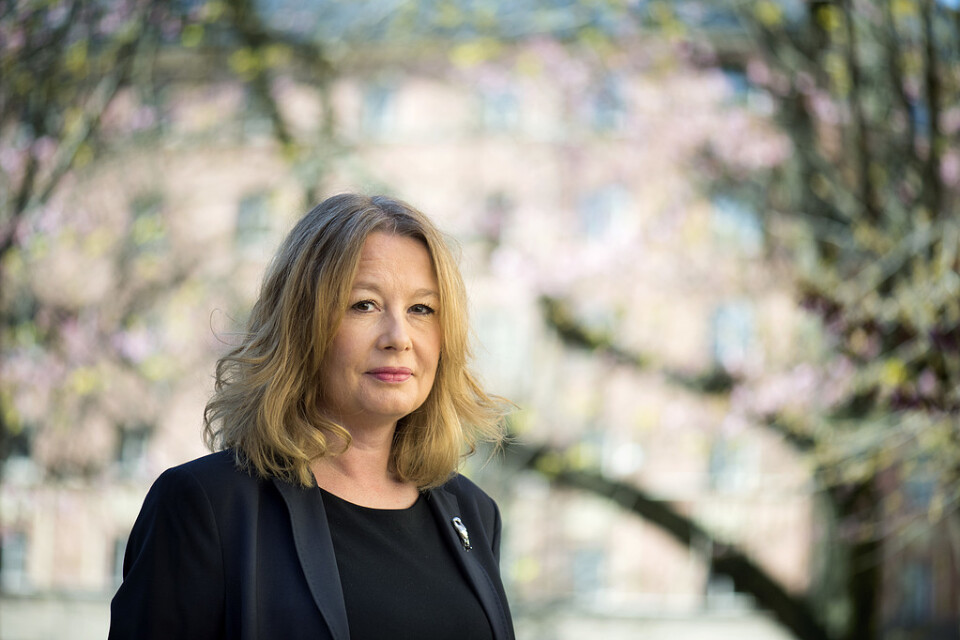 Åsa Linderborg slutar som kulturchef på Aftonbladet efter tio år. I fortsättning kommer hon vara reporter på tidningen. Arkivbild.