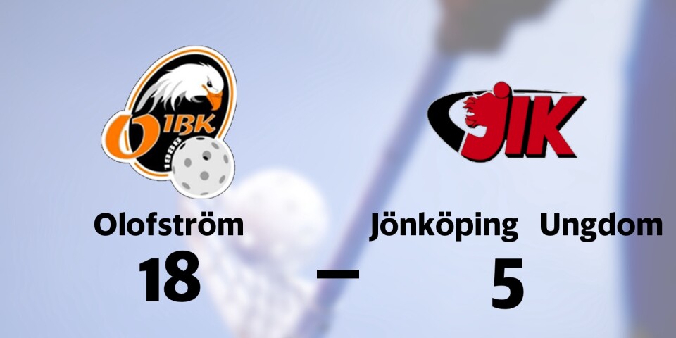 Olofström vann mot Jönköping Ungdom