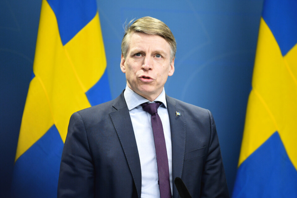Finansmarknads- och bostadsminister Per Bolund (MP). Arkivbild.