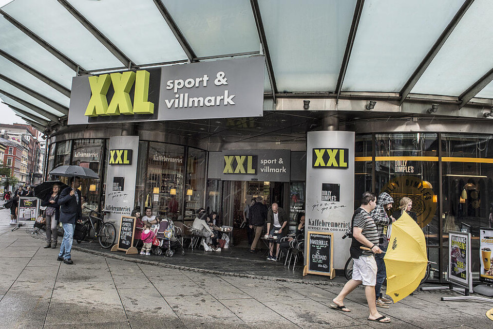 XXL-butik i Oslo. Arkivbild.