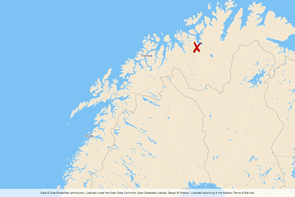 Ett jordskred inträffade på onsdagseftermiddagen vid Kråkeneset i Alta i Norge.