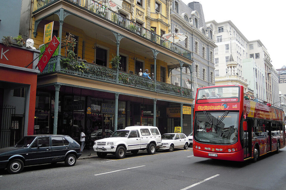 En turistbuss i Kapstaden. Arkivbild.