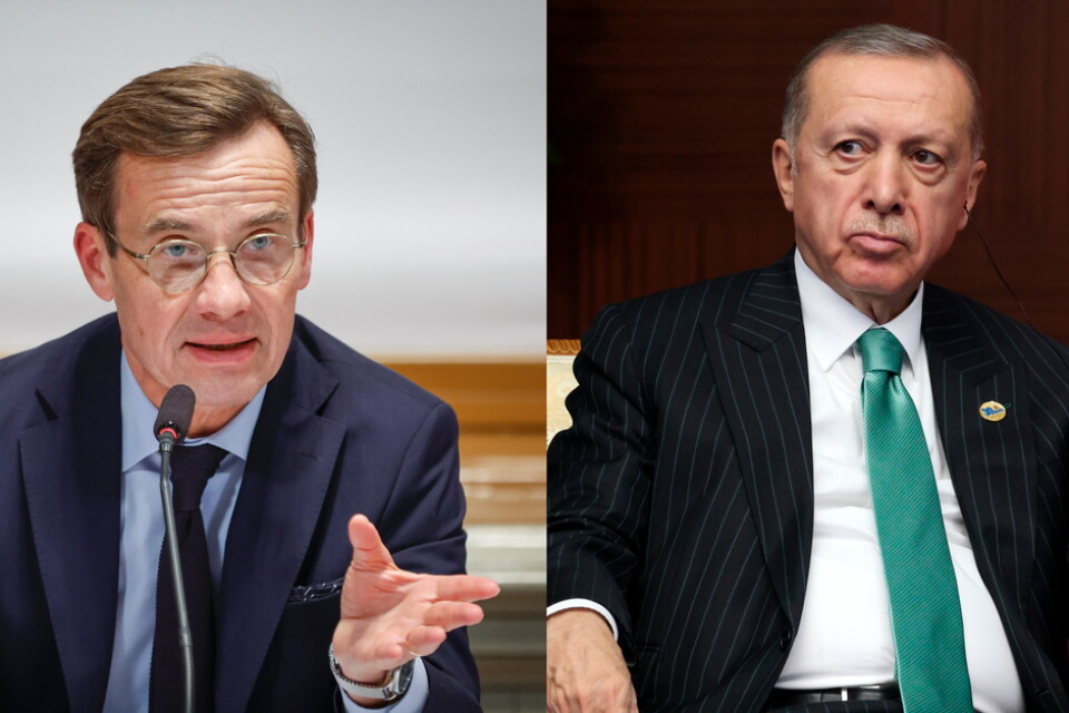 Under tisdagen möts statsminister Ulf Kristersson och Turkiets president Recep Tayyip Erdogan. Arkivbild.