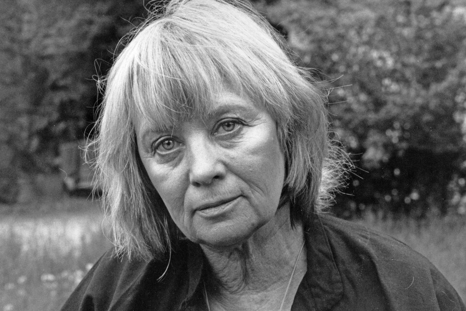Mai Zetterling gjorde många omtalade filmer som regissör. Bilden är tagen 1985.
