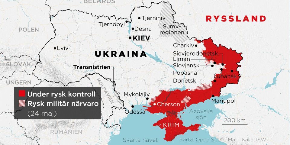 Zelenskyj: Mycket svårt i Donbass