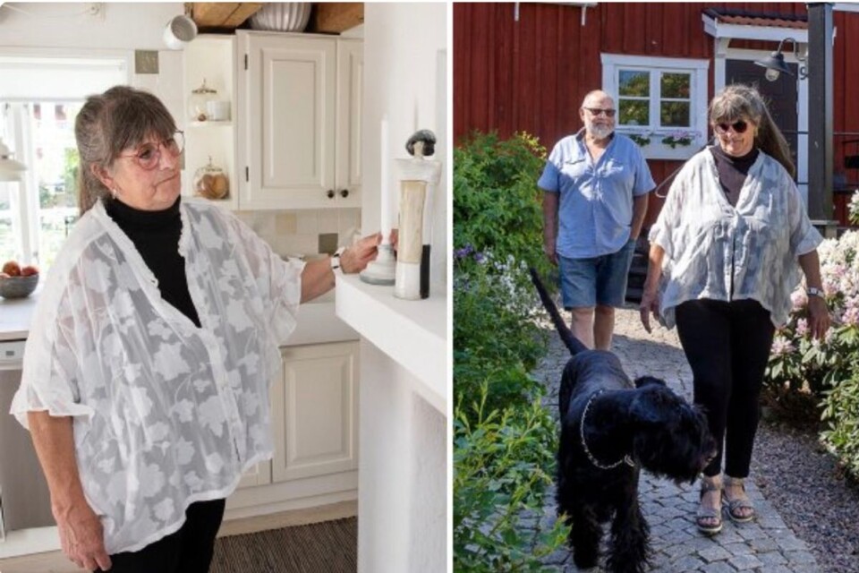 Växjöparet Anette och Sten Forsberg hittade sitt drömhus i Fnyket. ”När huset kom ut skulle vi bara ha det”, säger de.