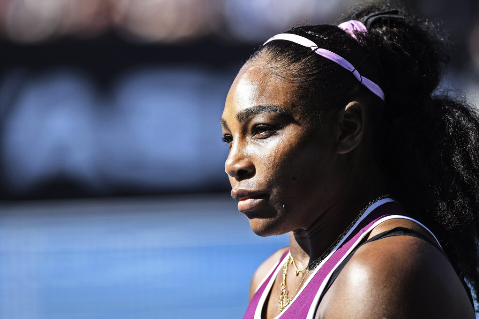 Serena Williams i Auckland.