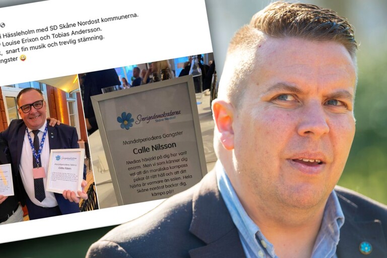 SD utser Carl Henrik Nilsson till ”mandatperiodens gangster”
