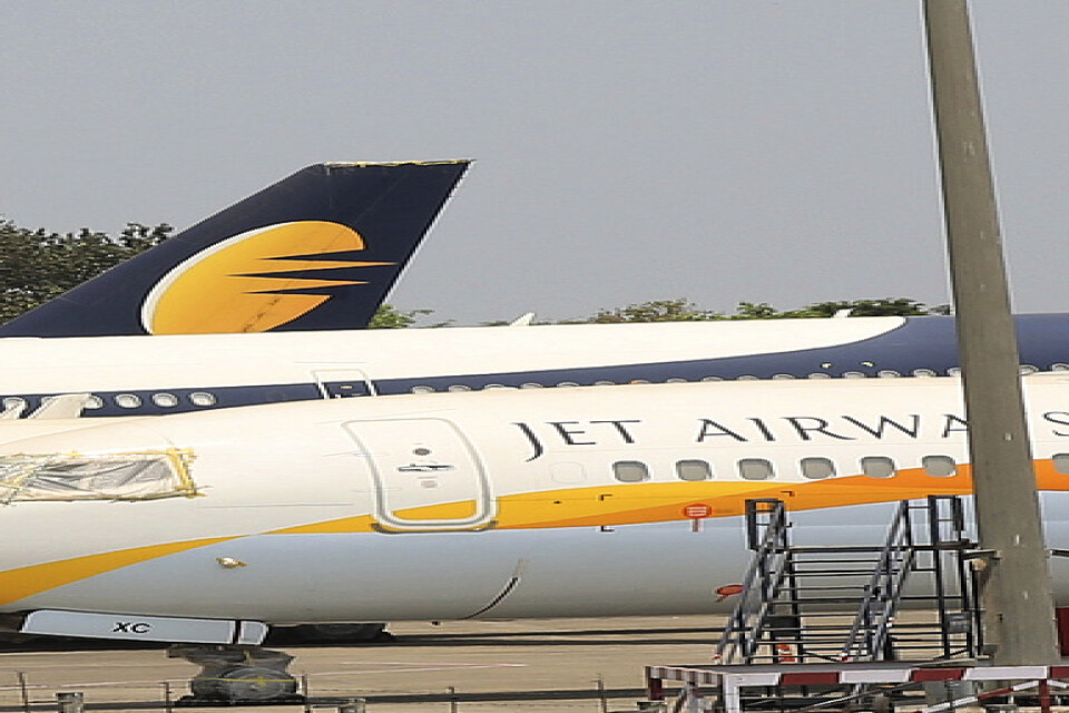 Indiska Jet Airways är ett av många flygbolag som tvingats lägga ned. Arkivbild