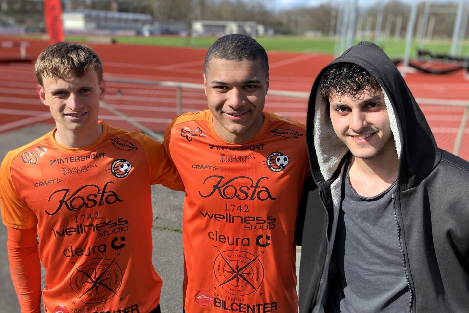 Hugo Lundqvist, Charles Egombat Carlbäck och Nour Aldin Alkatah svarade för målskyttet i FK Karlskronas 3–0-seger hemma mot Nosaby IF.