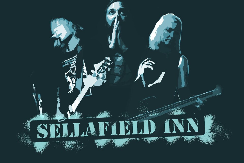 Sellafield Inn (Från vänster Björn Norberg, Anton Axelsson och Tone Gellerstedt).