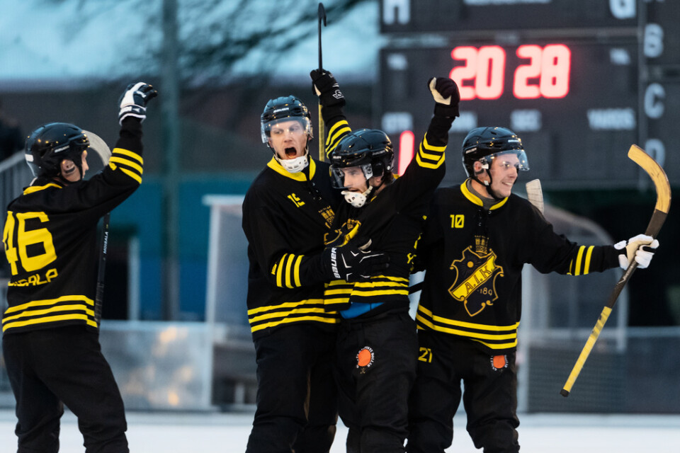 AIK körde över Bollnäs med 9–1. Arkivbild.