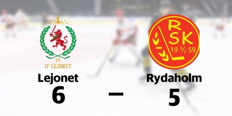 Lejonet vann mot Rydaholms SK