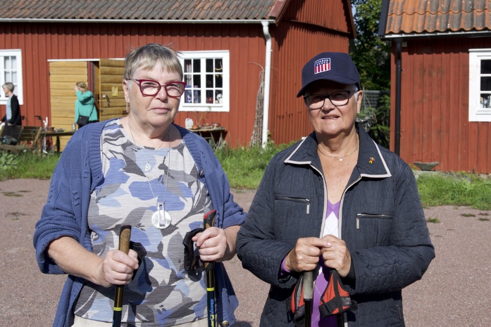Siw Fredriksson och Birgitta Georgsson.