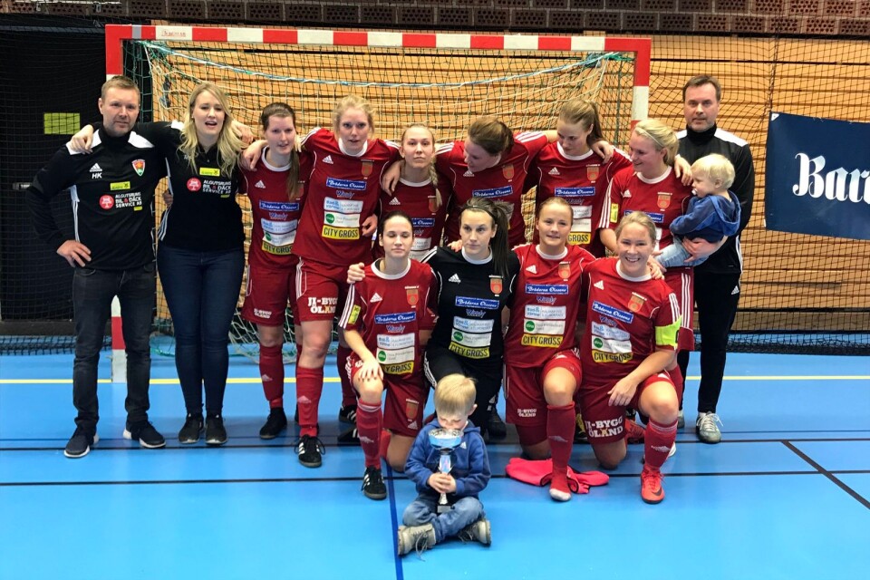 Glömminge-Algutsrums vinnartrupp i Ocab Cup 2019.