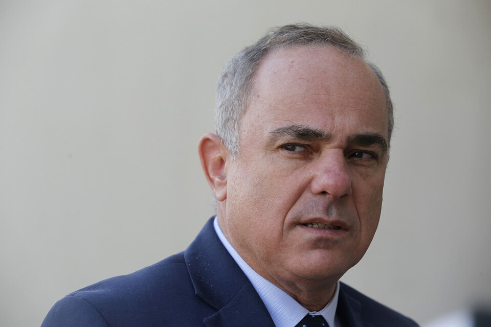 Yuval Steinitz är Israels energiminister. Arkivbild.