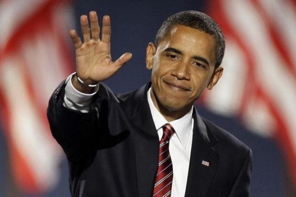 Barack Hussein Obama, USA:s 44:e president.