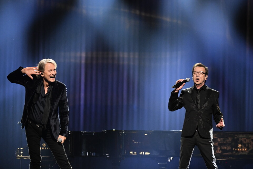 Tomas Ledin och Björn Skifs delar scen i Andra chansen.