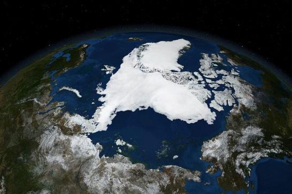 Antarktis is smälter. Arkiv: Scanpix