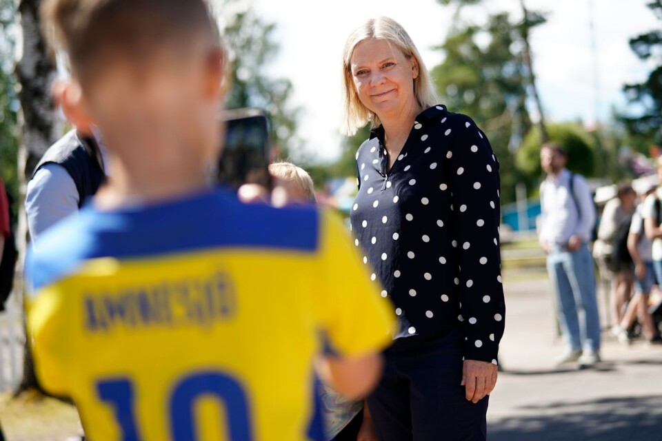 Har statsminister Magdalena Andersson (S) ”tappat omklädningsrummet”?