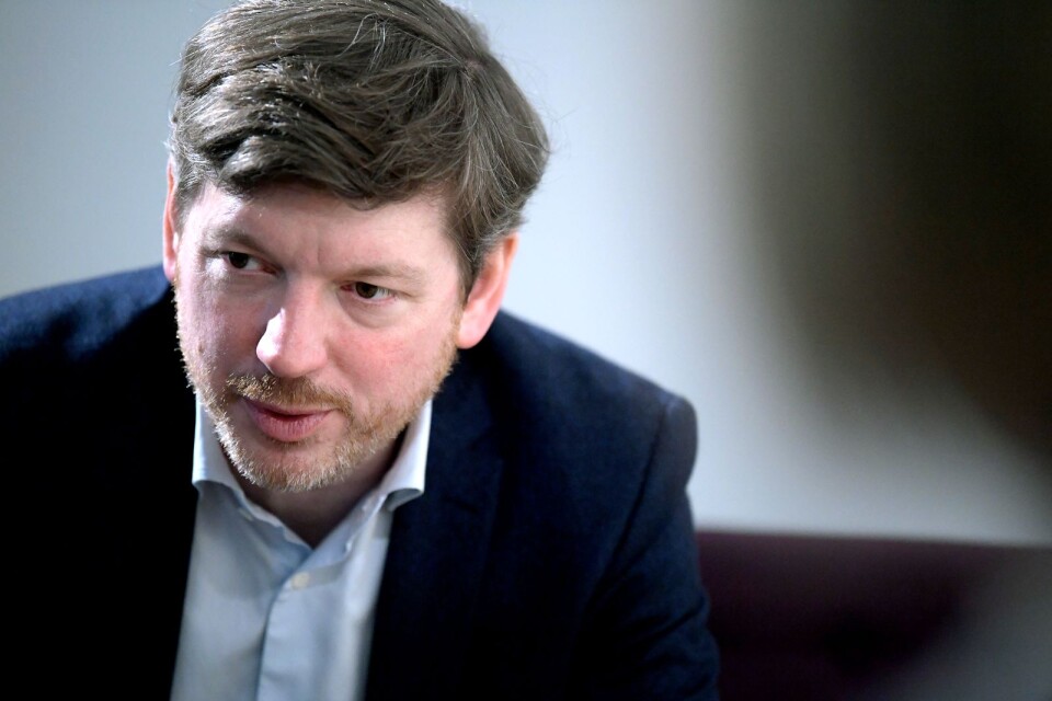 Martin Ådahl, arbetsmarknadspolitisk talesperson (C) och arkitekt till reformen av Arbetsförmedlingen.