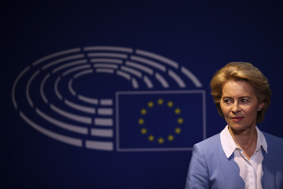 Tysklands försvarsminister Ursula von der Leyen föreslås bli ny ordförande i EU-kommissionen. Arkivfoto.